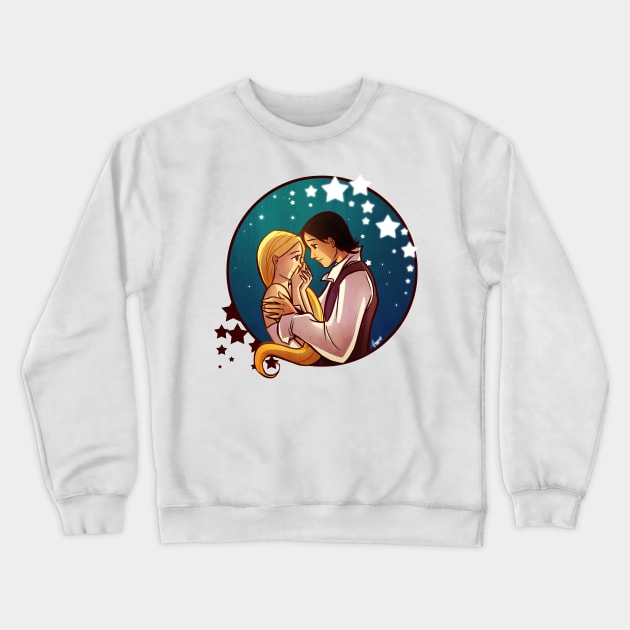 A Star In Love Crewneck Sweatshirt by Hanie_M